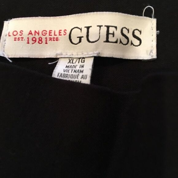 NWOT Guess Black Women’s Straight leg Pants - Picture 5 of 5